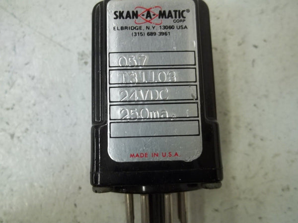 SKAN-A-MATIC T31103 RELAY 24VDC UNMP
