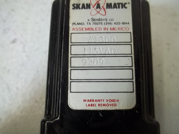SKAN-A-MATIC T41300 AMPLIFIER HIGH SPEED POWER SOURCE RELAY 115VAC UNMP