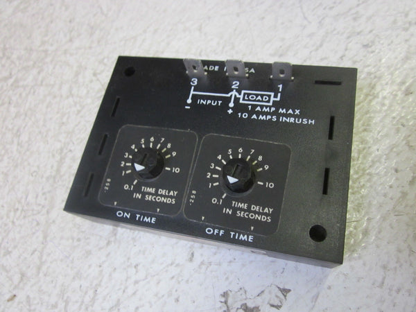 SOLID STATE TIMER ESDR420A0 120V 0.1-10 SECOND RELAY UNMP