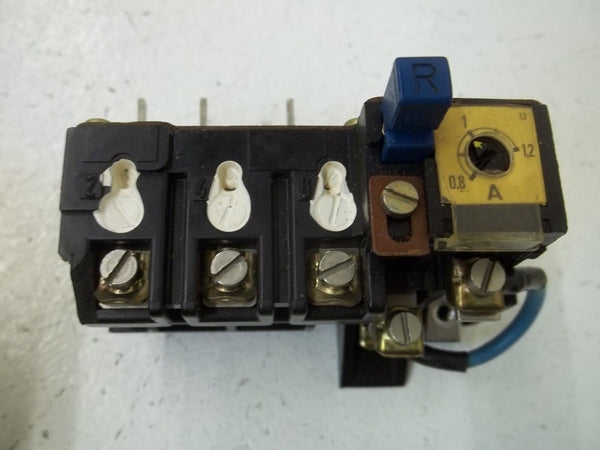 SPRECHER+SCHUH CT1U-10 OVERLOAD RELAY 0,8-1,2 UNMP