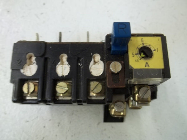 SPRECHER+SCHUH CT1U-10 OVERLOAD RELAY 4,5-7 UNMP