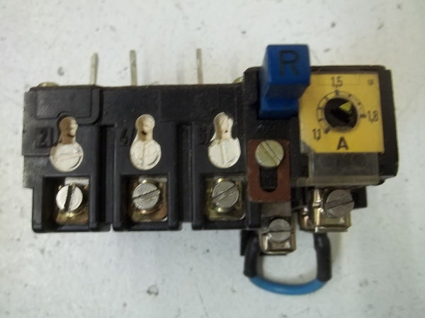 SPRECHER+SCHUH CT1U-10 OVERLOAD RELAY 1,1-1,8 UNMP