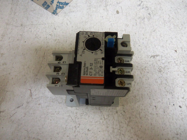 SPRECHER+SCHUH CTA3-2.5 OVERLOAD RELAY NSMP