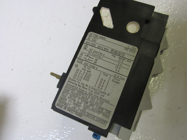 SPRECHNER + SCHUH CT3-1.6 THERMAL OVERLOAD RELAY NSMP