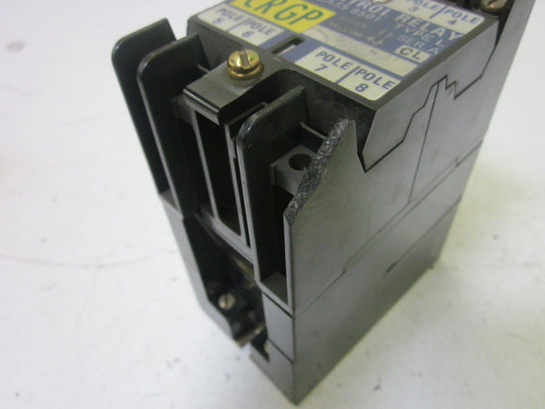 SQUARE D 8501-L0-40 CONTROL RELAY 120V (CRACK)  UNMP