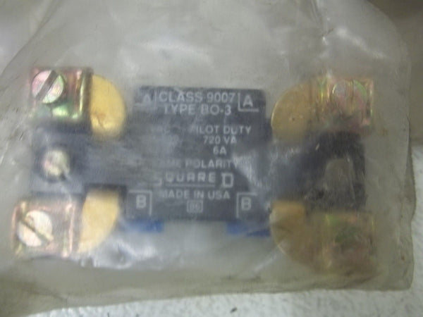SQUARE D 9050-B03R SER.E PNEUMATIC TIMING RELAY 120V UNMP