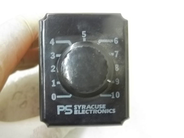 SYRACUSE ELECTRONICS TSR-00300 TIME DELAY RELAY 115VAC 1SEC.UNMP