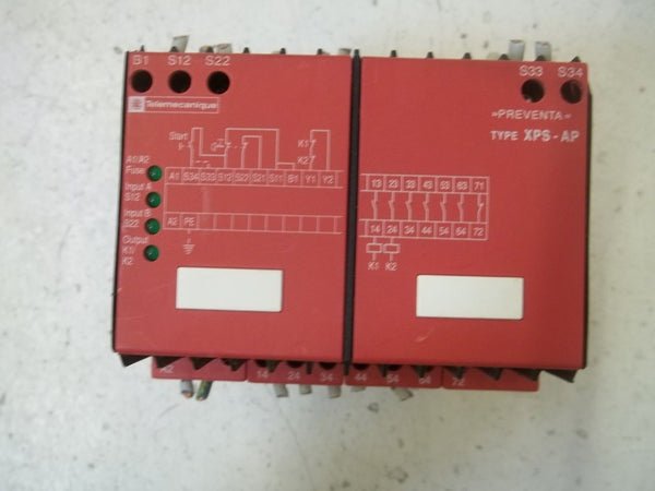 TELEMECANIQUE XPS-AP5140 SAFETY RELAY UNMP