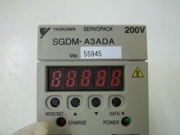YASKAWA SGDM-A3ADA SERVOPACK 200V UNMP