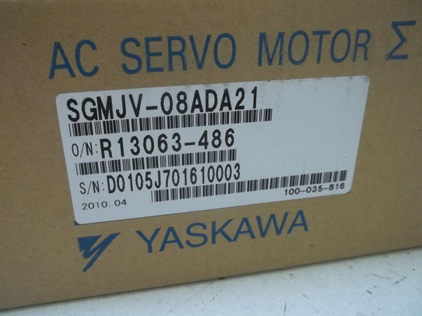 YASKAWA SGMJV-08ADA21 AC SERVO MOTOR NSMP