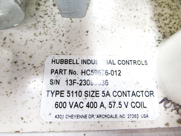 HUBBELL HC59676-012 600VAC 400A (AS PICTURED) NSNP