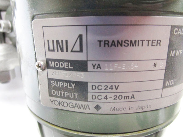YOKOGAWA YA11F-SMS4 24VDC 2000PSI NSNP