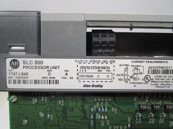 ALLEN BRADLEY 1747-L542 SER. A F/W 11 (NO KEY) NSNP