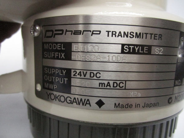 YOKOGAWA EJ120-S-DES2A-10DA 24VDC 7PSI NSNP