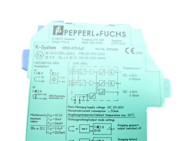 PEPPERL+FUCHS KFD2-ST2-EX2 109562S NSNP