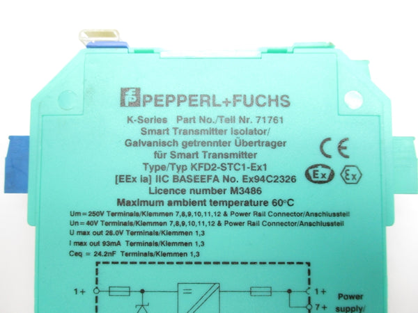 PEPPERL+FUCHS KFD2-STC1-EX1 71761 NSNP