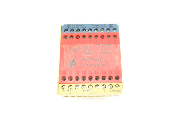 PEPPERL+FUCHS WE77/EX2 01543S 220VAC NSNP
