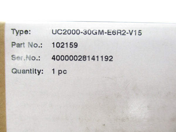 PEPPERL+FUCHS UC2000-30GM-E6R2-V15 102159 NSMP