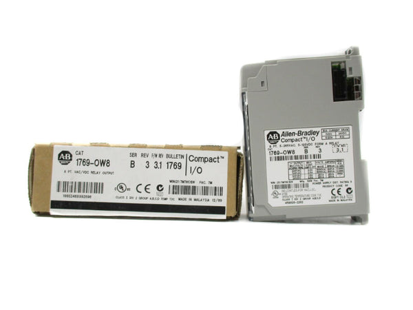 ALLEN BRADLEY 1769-OW8 SER. B F/W 3.1 5-265VAC NSMP