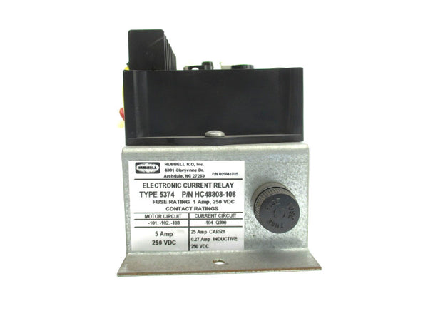 HUBBELL HC48808-108 250VDC 1A NSNP