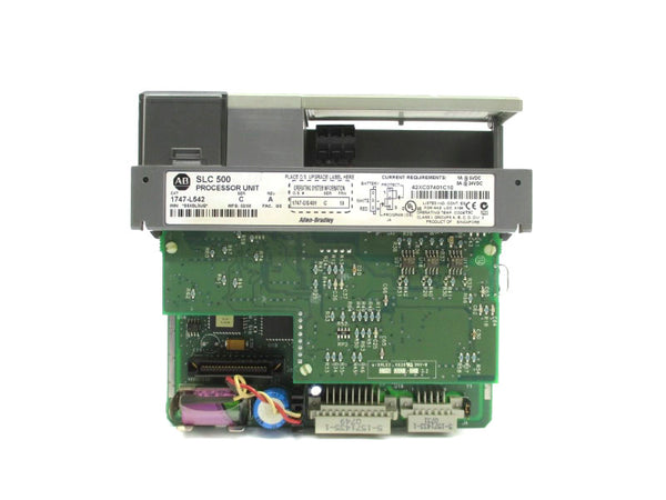 ALLEN BRADLEY 1747-L542 SER. C F/W 10 24VDC (NO KEY) NSNP