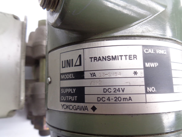 YOKOGAWA YA-13-SMS4/BR2 24VDC 6000PSI UNMP