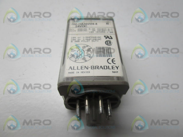 ALLEN BRADLEY 700-HA32Z24-4 SER. B RELAY 24VDC  UNMP