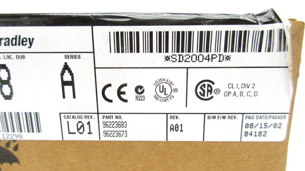 ALLEN BRADLEY 1794-OW8 SER. A DATE: 2002 NSFS