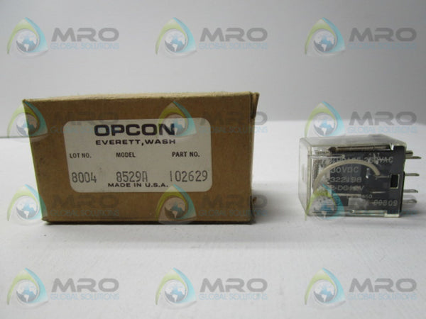 OPCON 8529A RELAY 12VDC  NSMP