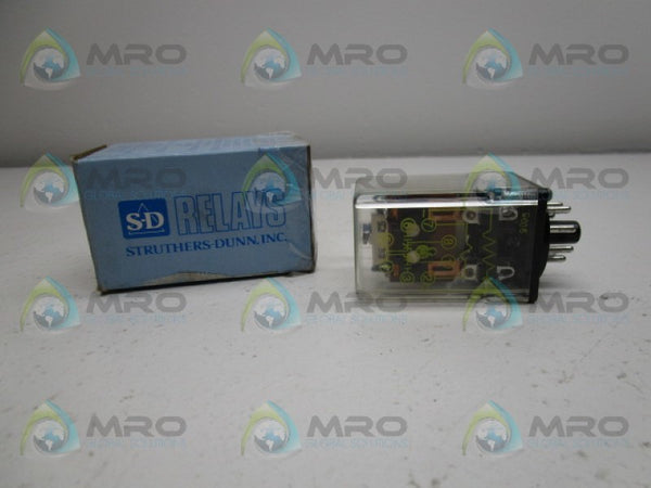 STRUTHERS DUNN 392XBX114 RELAY 120V  NSMP
