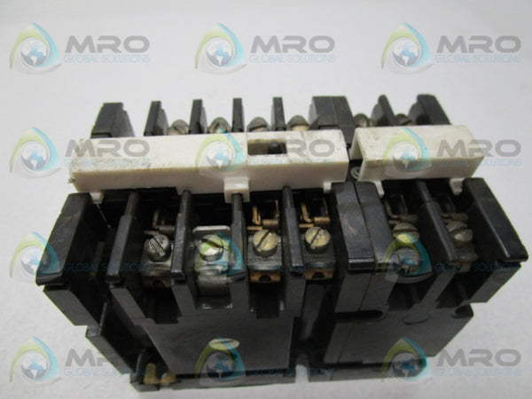 GENERAL ELECTRIC CR120AD05041AA CONTACT RELAY  UNMP