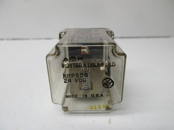 POTTER & BRUMFIELD KRP5DG RELAY 24VDC 10A NSNP