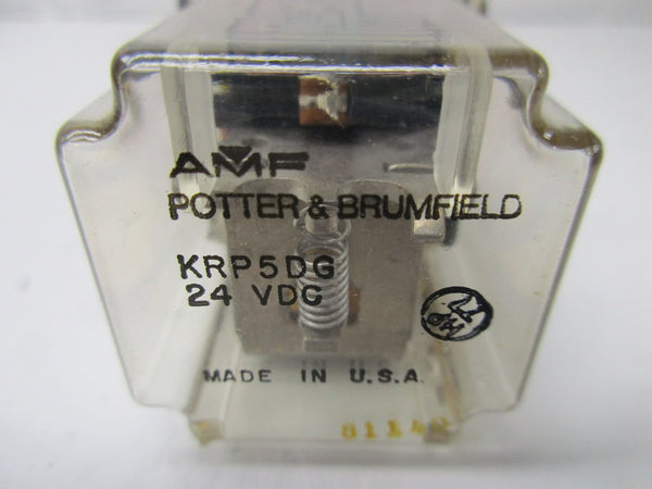 POTTER & BRUMFIELD KRP5DG RELAY 24VDC 10A NSNP