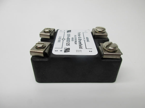 POTTER & BRUMFIELD SSR-480D125 SOLID STATE RELAY 3-32VDC NSNP