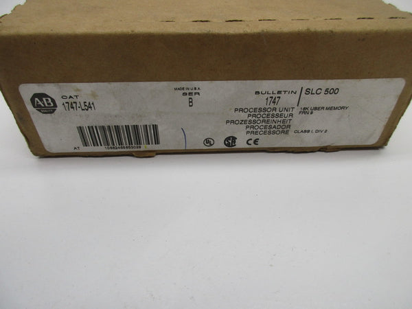 ALLEN BRADLEY 1747-L541 SER. B F/W 9 NSMP