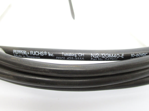 PEPPERL+FUCHS NJ2-12GM40-E 24783S UNMP