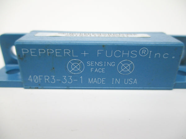 PEPPERL+FUCHS 40FR3-33-1 (AS PICTURED) NSNP