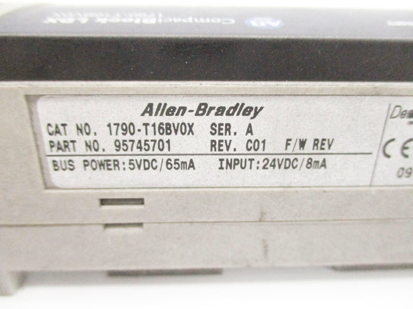 ALLEN BRADLEY 1790-T16BV0X SER. A UNMP