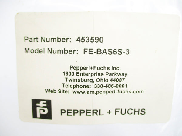 PEPPERL+FUCHS 453590 FE-BAS6S-3 NSMP