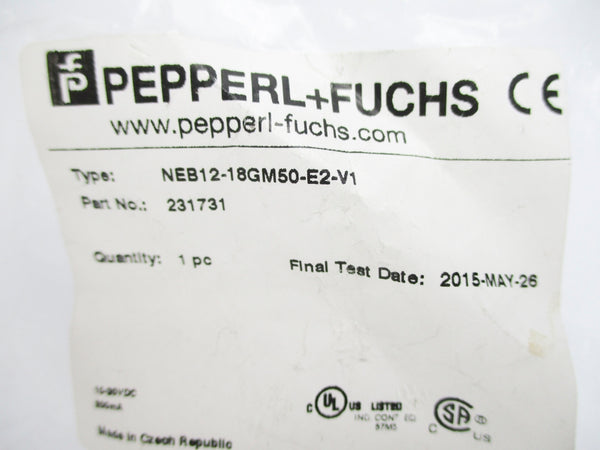 PEPPERL+FUCHS NEB12-18GM50-E2-V1 NSMP
