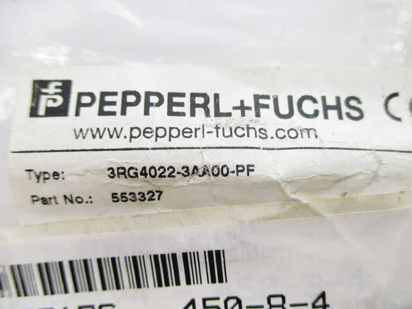 PEPPERL+FUCHS 3RG4022-3AA00-PF NSMP