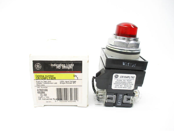 GENERAL ELECTRIC CR104PLT92R 120V NSMP
