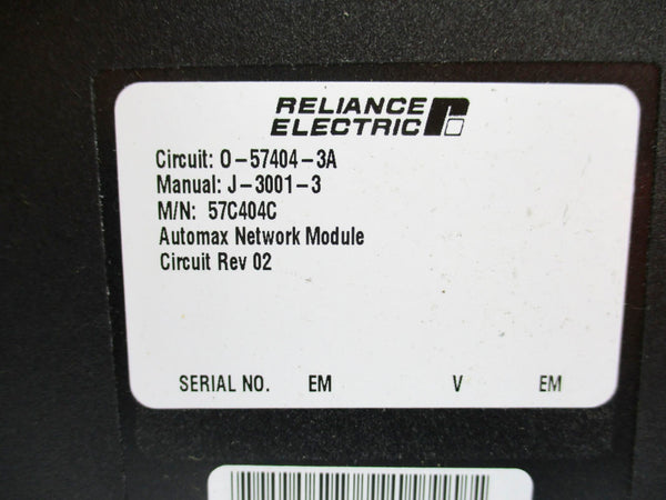 RELIANCE ELECTRIC 57404-3A 57C404C UNMP