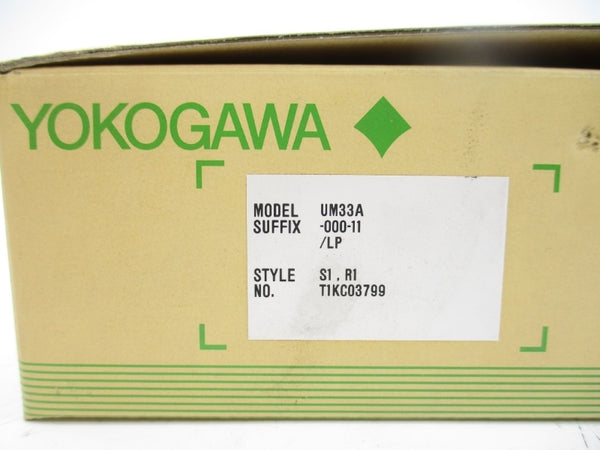 YOKOGAWA UM33A-000-11/LP 100-240VAC -10'-+50'C NSMP