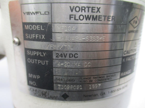 YOKOGAWA YF104-AAUA2A-S3S3*E/FMF/TBL 24VDC 1440PSI UNMP