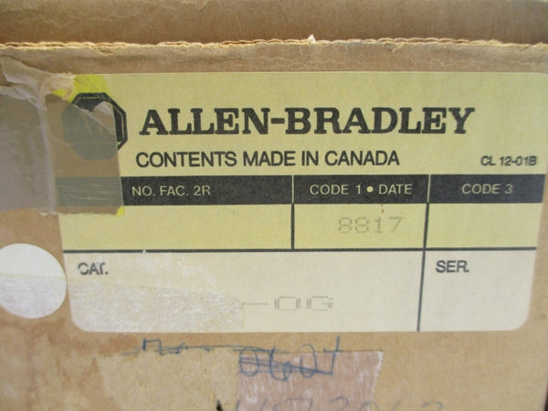 ALLEN BRADLEY 1771-OG 5VDC (AS PICTURED) NSMP