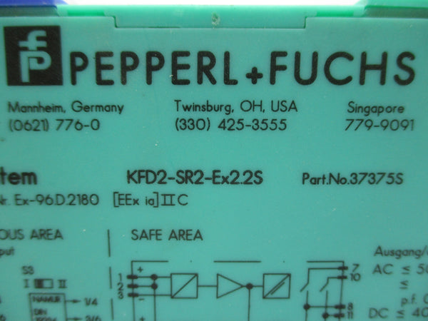 PEPPERL+FUCHS KFD2-SR2-EX2.2S 121284 253V 1A NSNP