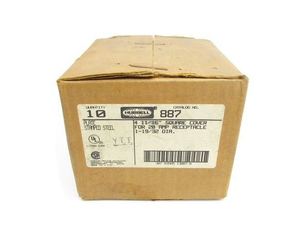 HUBBELL 887 4-11/16" (PKG OF 10) NSFS