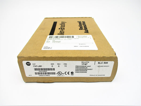ALLEN BRADLEY 1747-L551 SER. C F/W 11 NSFS