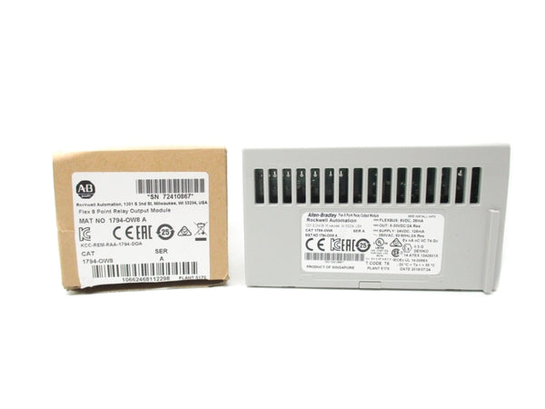 ALLEN BRADLEY 1794-OW8 SER. A 24VDC NSMP